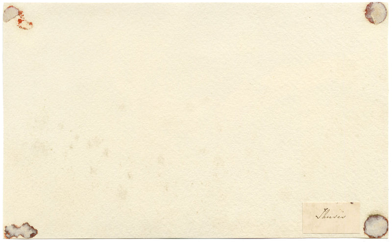 Thusis, Swiss Alps – Original 1863 watercolour painting