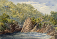 Pass of Killiecrankie, Scotland – Original 1871 watercolour painting