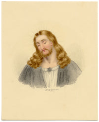 William Warman, Pensive Christ – Original c.1831 watercolour painting
