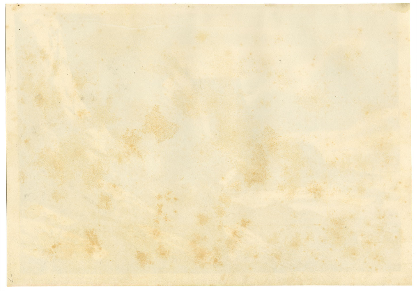 R.J. Blesard, Hastings East Cliff after Dr William Crotch–1830s charcoal drawing