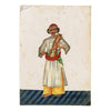 Indian Company School Mica Paintings – Set of 8 Musicians & Nautch Dancing Women, Early 19th-century