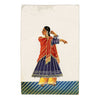 Indian Company School Mica Paintings – Set of 24 Nautch Dancing Girls & Musicians, 19th-century