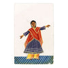 Indian Company School Mica Paintings – Set of 24 Nautch Dancing Girls & Musicians, 19th-century