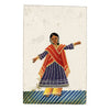 Indian Company School Mica Paintings – Set of 24 Nautch Dancing Girls & Musicians, 19th-century