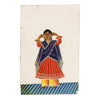 Indian Company School Mica Paintings – Set of 24 Nautch Dancing Girls & Musicians, 19th-century
