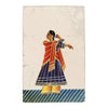 Indian Company School Mica Paintings – Set of 24 Nautch Dancing Girls & Musicians, 19th-century
