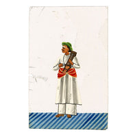 Indian Company School Mica Paintings – Set of 24 Nautch Dancing Girls & Musicians, 19th-century