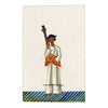 Indian Company School Mica Paintings – Set of 24 Nautch Dancing Girls & Musicians, 19th-century