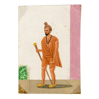 Indian Company School Mica Paintings – Set of 23 Trades, Occupations & Ascetics, 19th-century