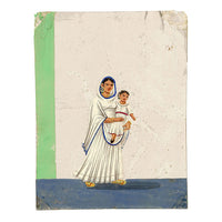 Indian Company School Mica Paintings – Set of 23 Trades, Occupations & Ascetics, 19th-century