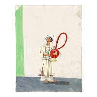 Indian Company School Mica Paintings – Set of 23 Trades, Occupations & Ascetics, 19th-century