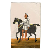 Indian Company School Mica Paintings – Set of 16 Trades & Occupations, 19th-century