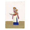 Indian Company School Mica Paintings – Set of 18 Musicians & Dancing Girls, 19th-century