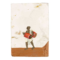 Indian Company School Mica Paintings – Set of 6 Servants & Trades, 19th-century