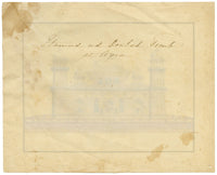 Indian Company School, Tomb of Itimad-al-Daula, Agra – 19th-century watercolour painting