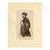 Pickford Robert Waller, Victorian Gentleman in Robes – Miniature c.1860s drawing