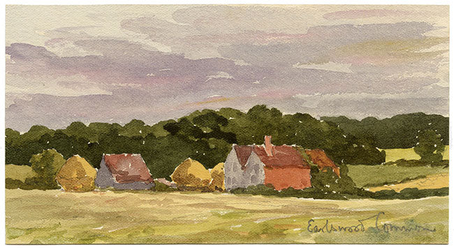 Pickford Robert Waller, Earlswood Common, Surrey – c.1890s watercolour painting