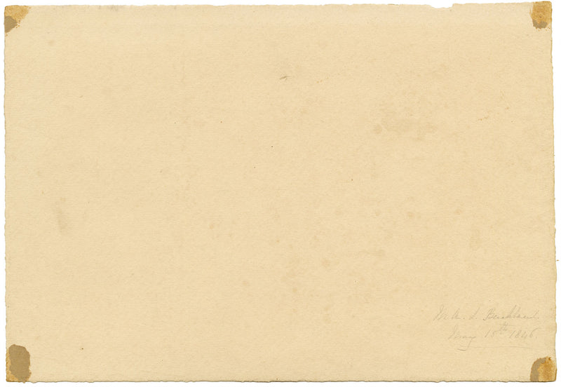 M.A. (Ricketts) Buckland, Chittagong River, Bengal – 1845 graphite drawing