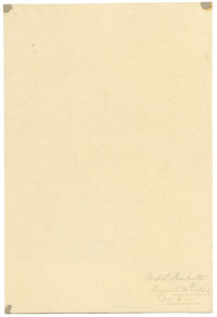 M.A. (Ricketts) Buckland, Gable View from the Garden – 1843 watercolour painting