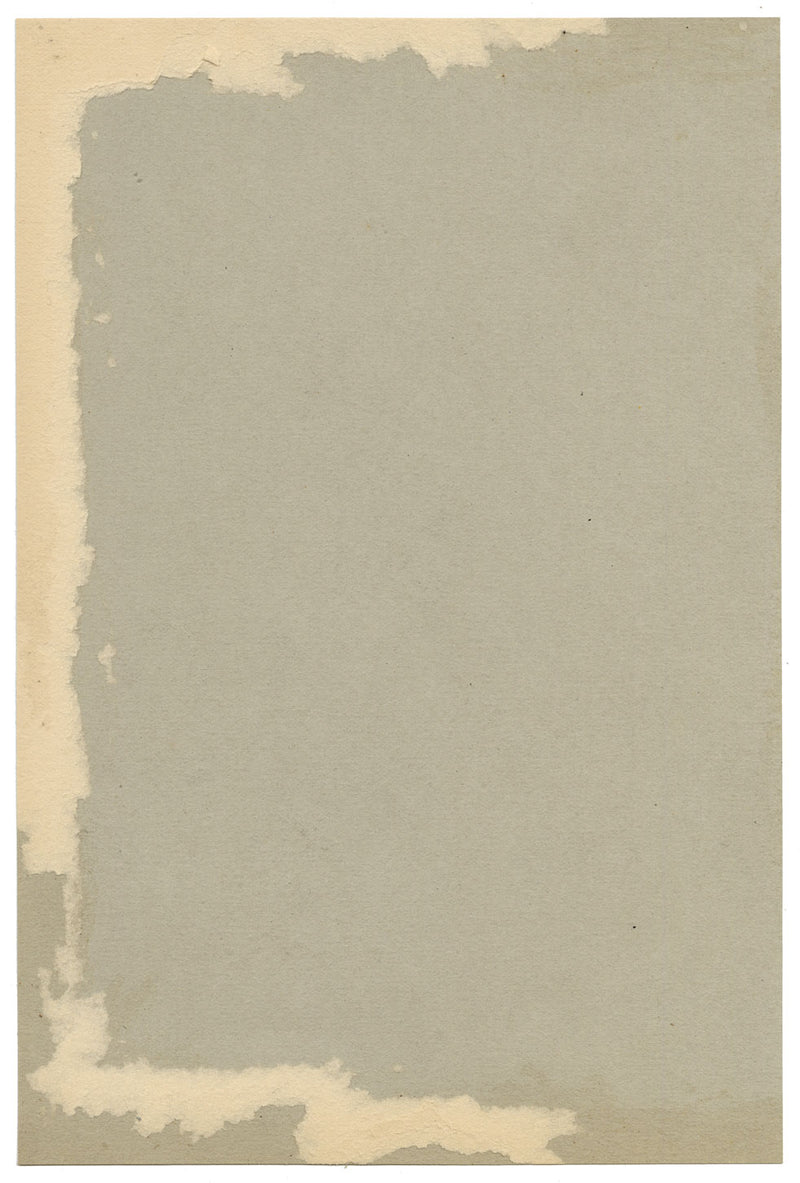 G. DeLalande, Portrait of a Young Woman in a Headscarf – 1890s charcoal drawing