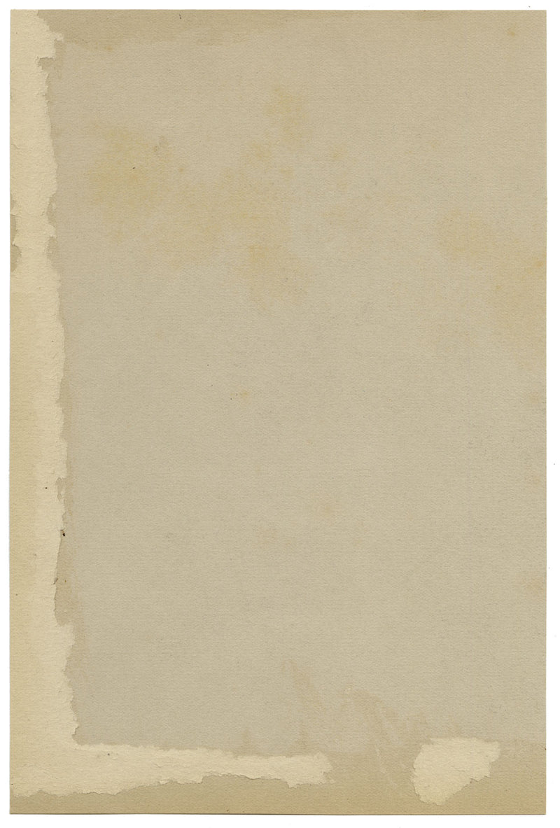 G. DeLalande, Portrait of a Girl in Hair Net – Original 1890s charcoal drawing