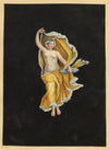 Circle of Michelangelo Maestri, Allegorical Dancer Pompeii Fresco – early C19th gouache painting