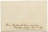 V.S. Satterthwaite, View from Burlton Lodge, Barnes – 1889 watercolour painting