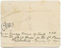 V.S. Satterthwaite, Great Orme, Llandudno, Wales, In a Heavy Shower of Sleet – 1890 watercolour painting