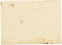 Lucy Hunter, Pastoral Scene with Horses, Scottish Borders – 1874 watercolour painting