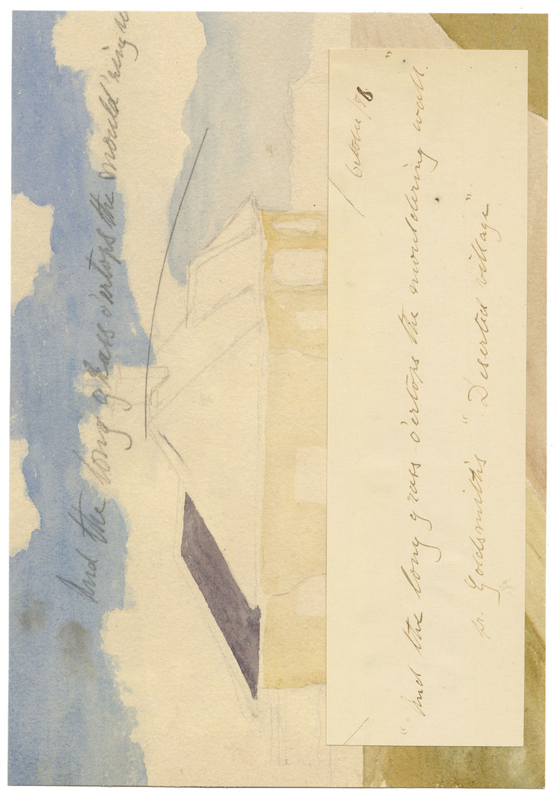 Isabella Hunter, Rabbits in Undergrowth, Scottish Borders – 1876 watercolour painting