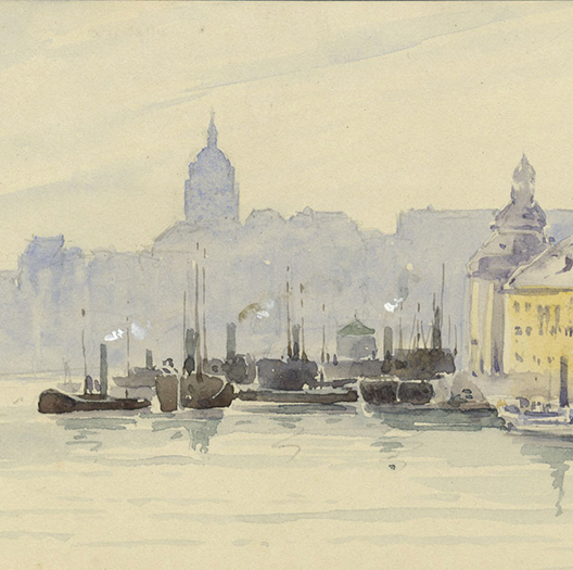 Tour of the Baltic & Beyond: Watercolours 1904–5