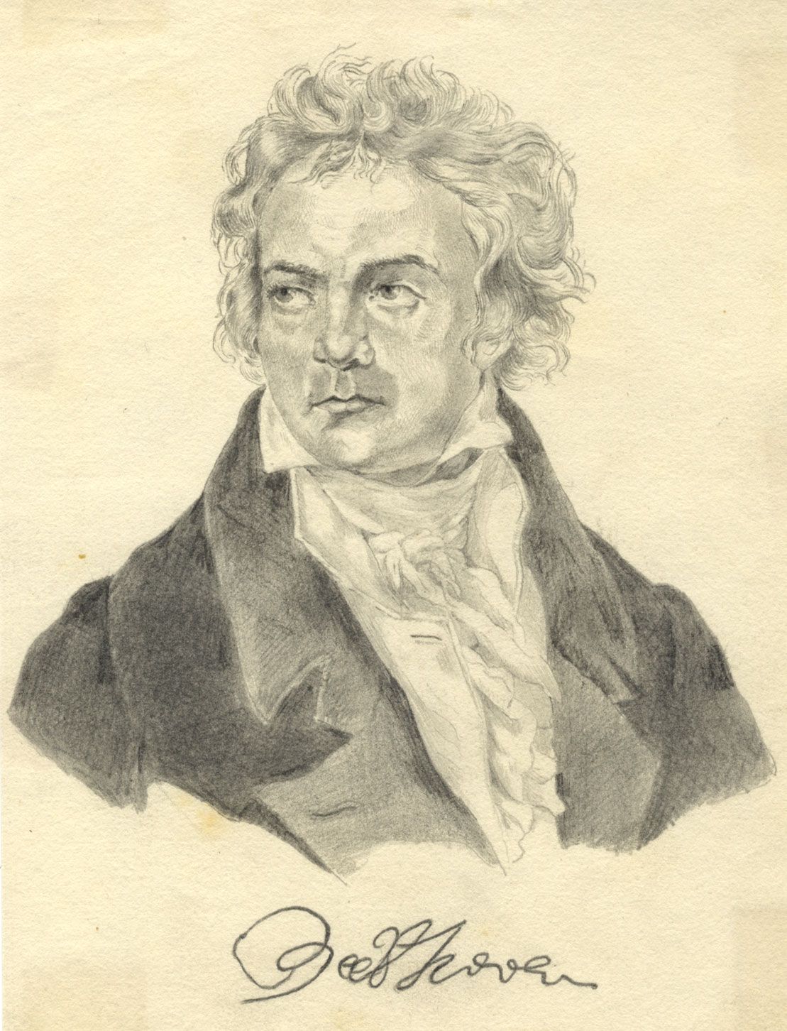 painting of beethoven